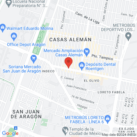 CONSULTORIO DENTAL map