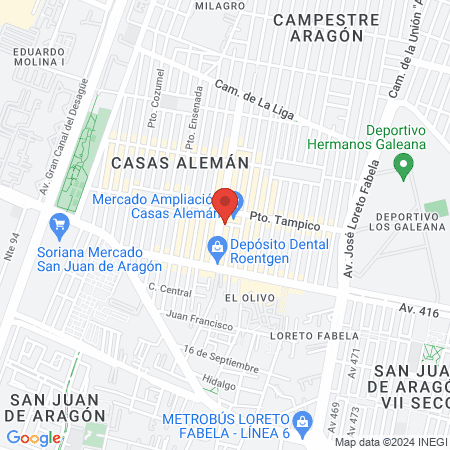 VETERINARIA SAN FRANCISCO map