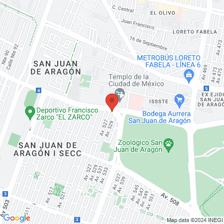 Dent. Aguilar Cirujano Dentista map