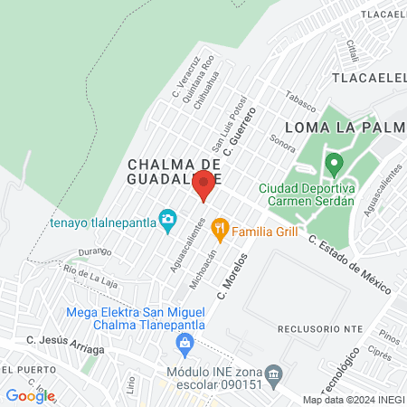 Luzor Barber Shop map