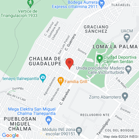 Consultorio dental Just Smile map