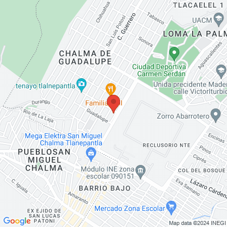 Consultorio Dental map