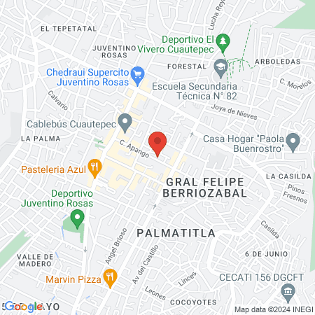 Consultorio dental Smile White map