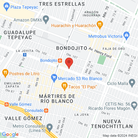 Estilo Top - Academia de Barbería y Belleza map