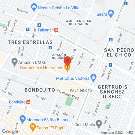 Clandestinos 6207 map