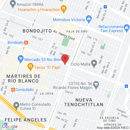 Consultorio Nutridental map