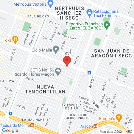 VETERINARIA Y LABORATORIO CLINICO Biovet map