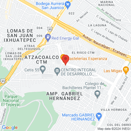 Especialidades Dentales map