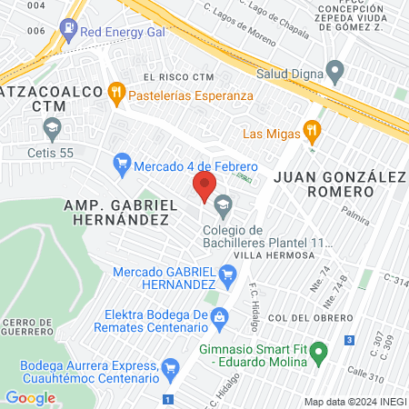 Cirujano Dentista map