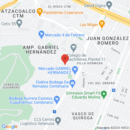 RIZA Consultorio Dental map