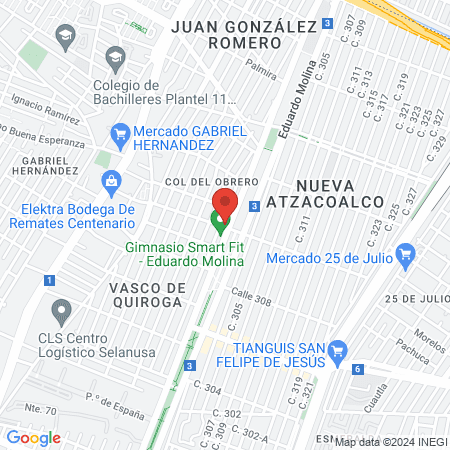 Veterinaria 5 de mayo map