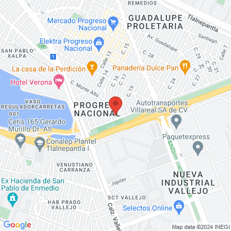 Barber Metamorfo map