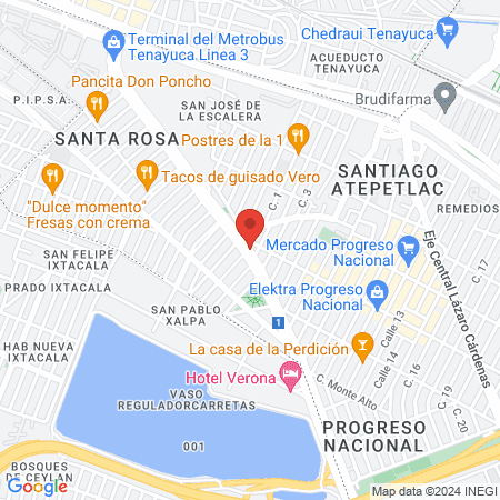 Aleman's Barbershop map