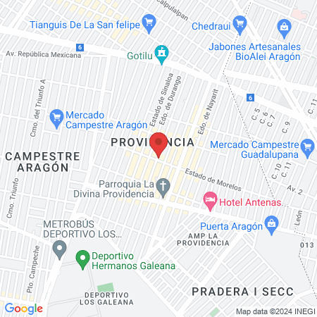 Veterinaria Morris map