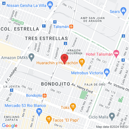 ESTETICA UNISEX "PURE BEAUTY" map