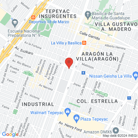 Shalom Centro de Belleza y Spa map