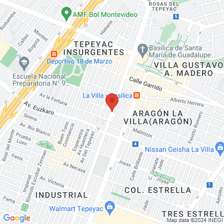 DISTRIBUCION EN AUDIOLOGIA, SA DE CV map