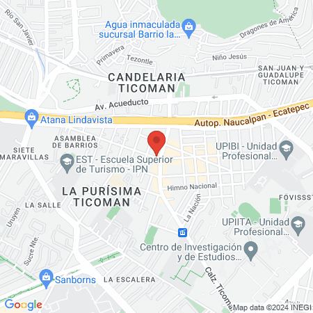 Estética Elías map