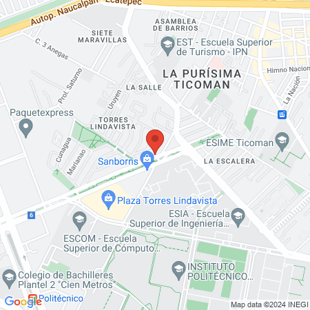 Spacio Saludable Torres map