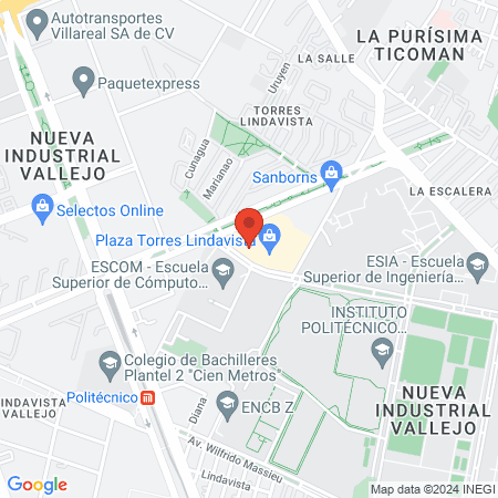 Siluets & Prodiet Torres Lindavista map