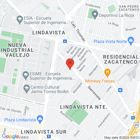 Lic. Andrea Alejandra Salazar Cedeño, Fisioterapeuta map