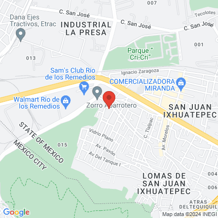 Unidad de Servicios de Salud Integral map