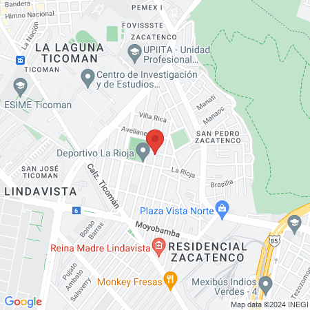 Barber Shop Cápitan Barbas. map