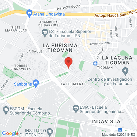 Estética Miriam map