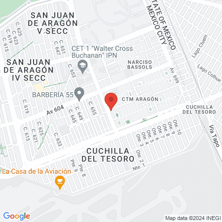 Barber Shop TIN-TAN map