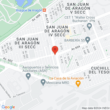 Peluquería map