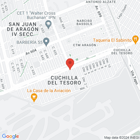 Clinica Medicina del Deporte y Rehabilitación física map