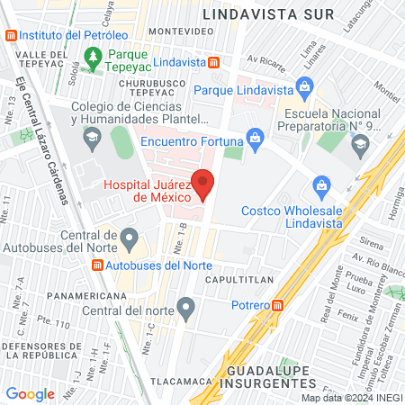 Lugo Zamudio Gustavo Dr map