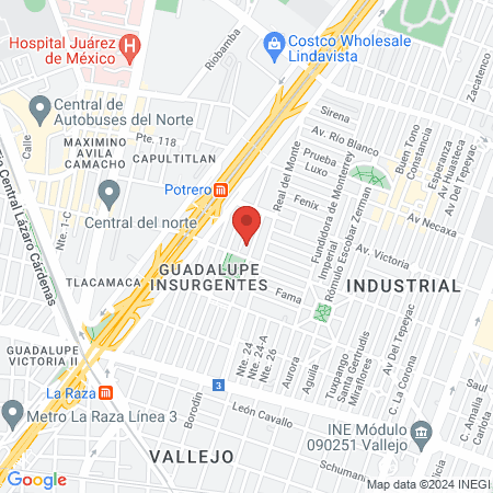 Medicina del Deporte map