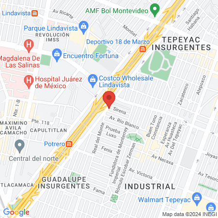 Hospital de especialidades Veterinarias parques insurgentes map