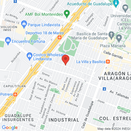 Odent Fortuna clínica dental map