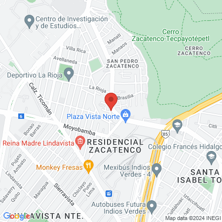 Street barber shop map