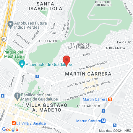 Barber Truck & tatto Barrio Fino map