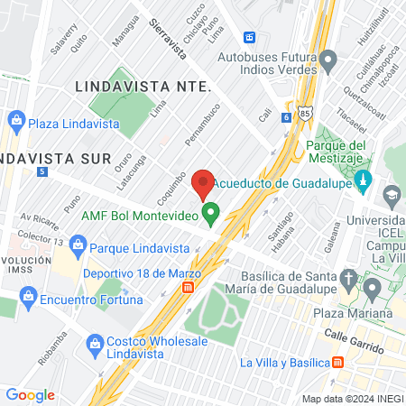 Cosmética Dental map