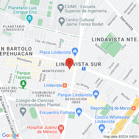 Beauty Láser Depilación map