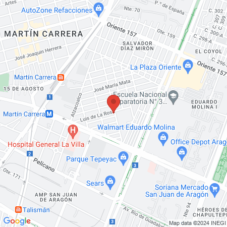 Dr. José Luis Libreros - Dentista map