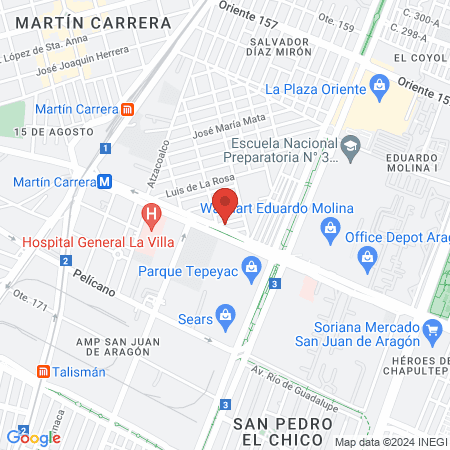 Peña Garcia Celia map