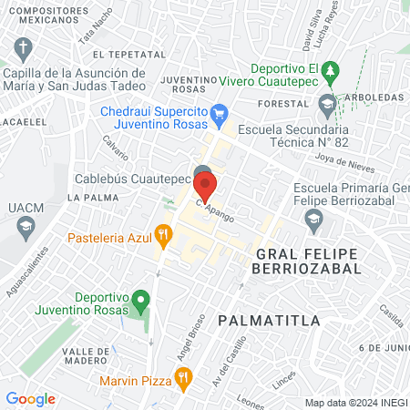 Consultorio dental Brillident map