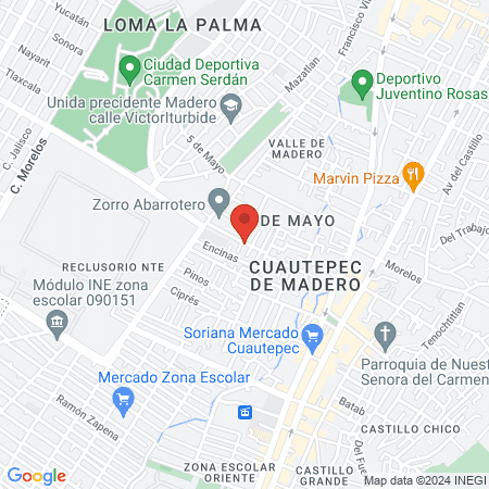 Sala De Belleza Ross map