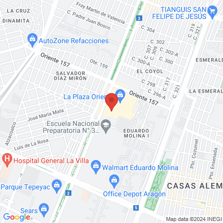 Quiropedia y Pedicuro Plaza II map