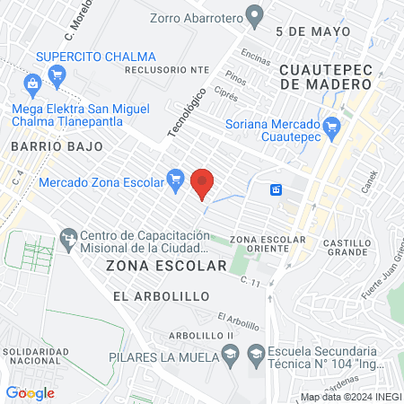 Grupo Odontologico Para El Niño Y El Adolescente, Sc-Odontologia Pediatrica map