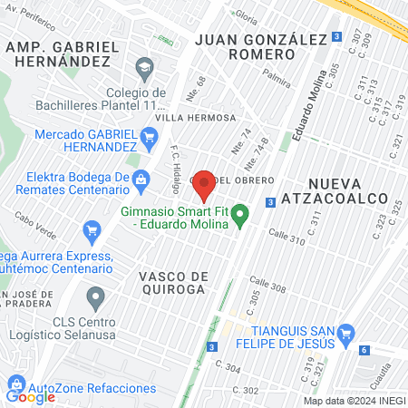 Consultorio médico map