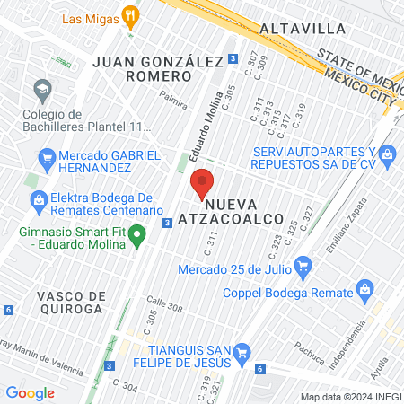 Podología Step Clean map