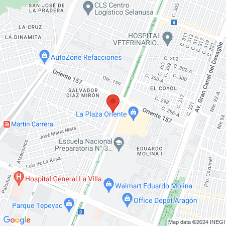 La Casa de las Lunas Aragón map