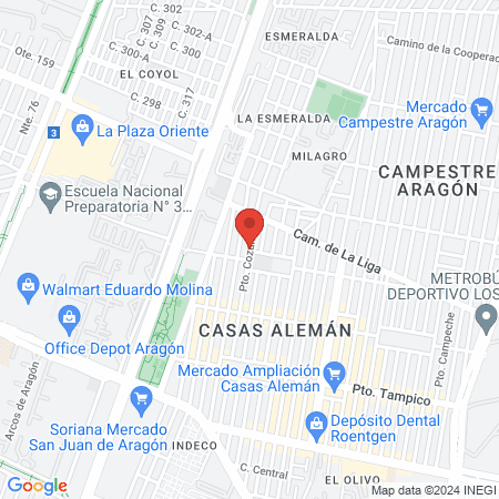 Cesar Gilberto Acevedo Zepeda map