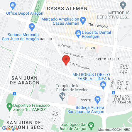 Barbería del pueblo map